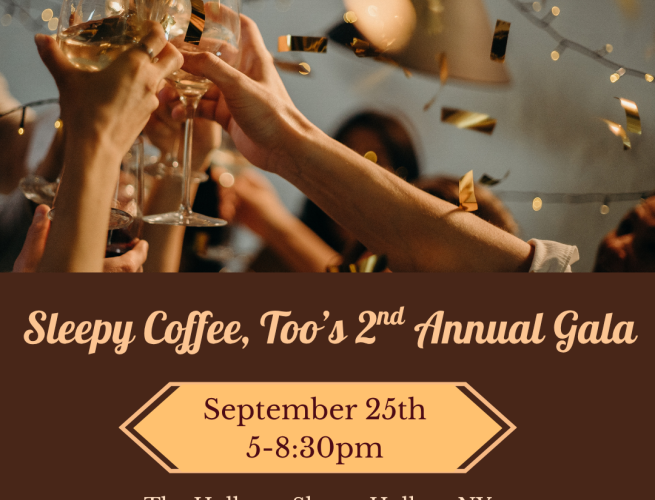 Flyer for 2nd annual gala on September 25th